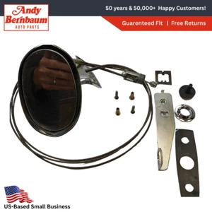 1970 Plymouth Cuda Dodge Challenger Left Outside Door Remote Mirror 3508987 NOS - Picture 1 of 8