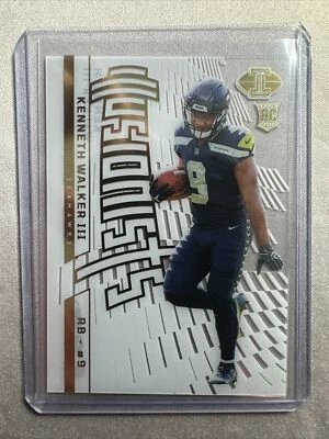 2022 Panini Illusions - Illusionists  Kenneth Walker III Rookie (RC) #I-14 - Image 1 of 2