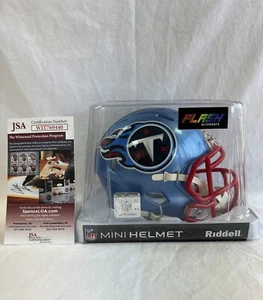 Chris Johnson Tennessee Titans Signed Autographed Mini Helmet JSA COA - Picture 1 of 11