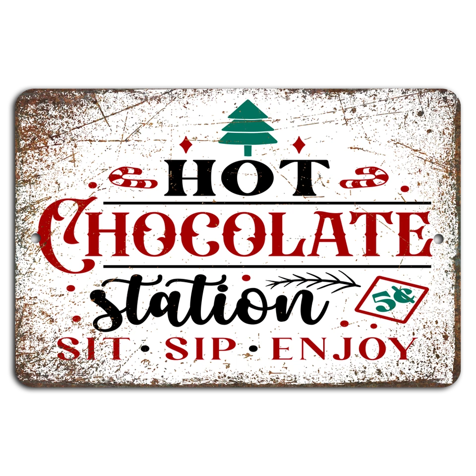 Rustic Hot Chocolate Station: Sit, Sip & Enjoy! - Image 1 of 1