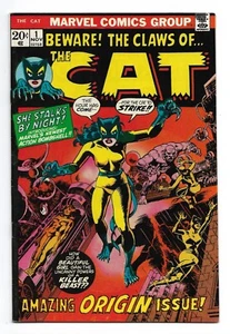 The Cat #1 en estado bastante bueno/en estado bastante bueno+ 8,0/8,5 Marvel Comics 1972 - Imagen 1 de 2
