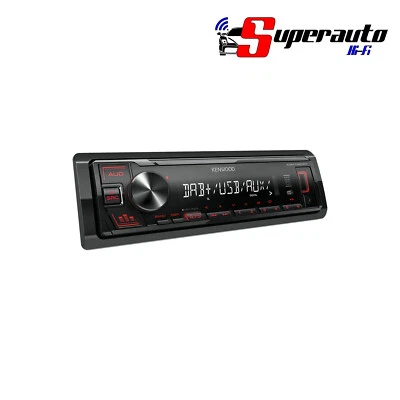 Autoradio Kenwood KMM DAB 307 Sorgente multimedia con radio DAB+ USB AUX - Immagine 1 di 2