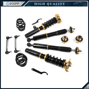 Coilovers Suspension Kits For 1998-2005 BMW E46 320i 325i 330i Adj.Height Shocks - Picture 1 of 11