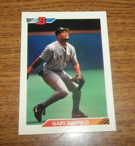 Bowman #214 1992 Gary Sheffield San Diego Padres - Imagen 1 de 2