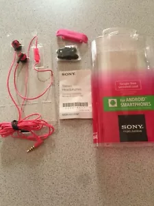 Auriculares ORIGINALES Sony MDREX100AP Rosa para iPhone, iPad y iPod - Imagen 1 de 5