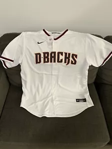 Nike Arizona Diamondbacks Baseball MLB White Jersey Men’s Size: XL - Picture 1 of 6