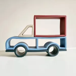 Car Building Blocks, Soft Silicone, Stack Your Own Vehicle, Children Toy/present - Picture 1 of 8