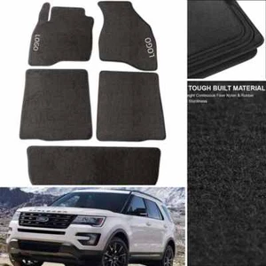 For Ford Explorer 2016-2018 Car Floor Mats Custom All Model Carpet 3Rows - Imagen 1 de 11