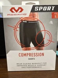 MCDAVID Sport Multi-Sport Performance Men's Compression Shorts LARGE 31-37" - Picture 1 of 7
