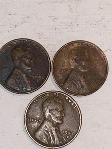 1956 d 1954 d 1942 d RPM Weizenpfennig Fehlermünzen - Bild 1 von 11