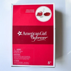 American Girl Mollys Accessories Purse Locket Necklace Money Beret BeForever NEW - Picture 1 of 5