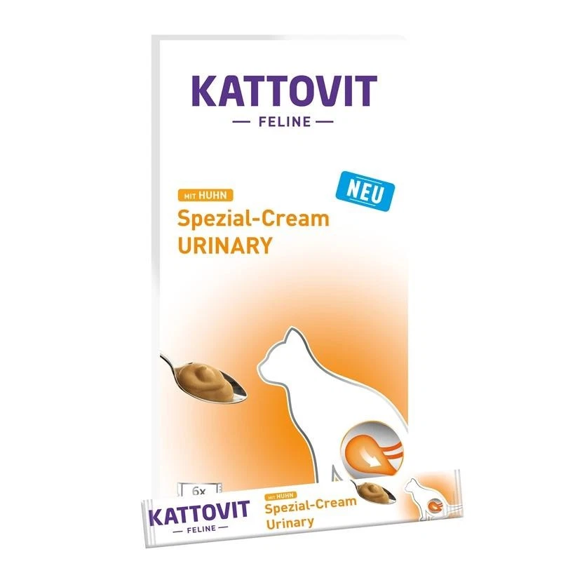 66 x 15g  Kattovit Urinary mit Huhn Spezial-Cream - Bild 1 von 1