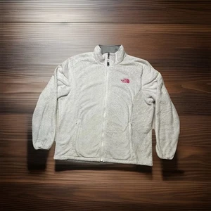 The North Face Damen Jacke XL weiß Brustkrebs Band Osito Polarfleece - Bild 1 von 13