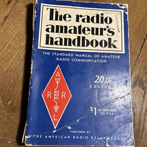 1943 20th Edition Radio Ameteur's Handbook PB articles diagrams ads Wartime WW2 - Picture 1 of 18