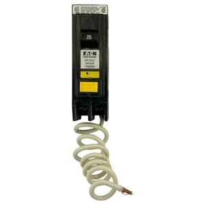 USED  Eaton Cutler Hammer BRC120AF 20A 1 Pole Arc Fault Circuit Breaker - Picture 1 of 6