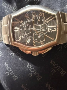 Bulova 63B48 Chronograph. box papiere - Bild 1 von 5