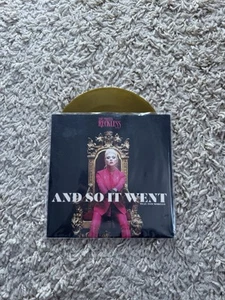 And So It Went Single Vinyl 1/1000 The Pretty Reckless Gold - Picture 1 of 1