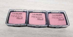 L.A. COLORS Mineral Blush "Just Peachy" CMB871 0.15 Oz Lot Of 3 New Sealed - Picture 1 of 3