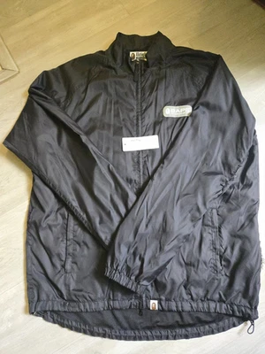 Authentic Bape Bathing Ape Japan Full Zip Cycling 1/4 neck Jacket 2XL - Image 1 of 4