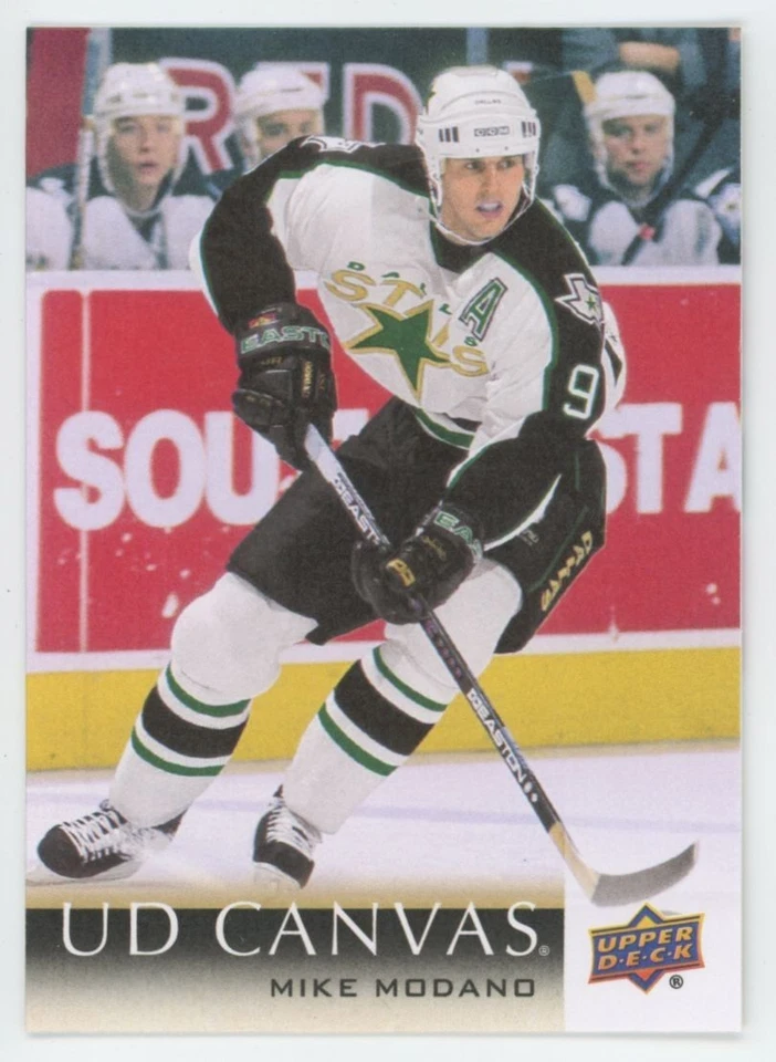 2018-19 UPPER DECK Mike Modano CANVAS RETIRED C253 - Image 1 of 2