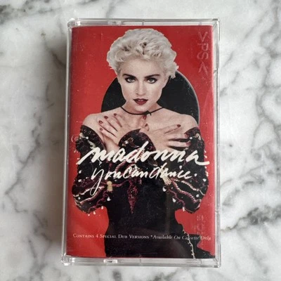 You Can Dance by Madonna Cassette Tape Sire Records 4 Exclusive Dub Versions Foto 1 de 4
