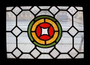 Atemberaubendes englisches viktorianisches antikes Buntglasfenster - Bild 1 von 1