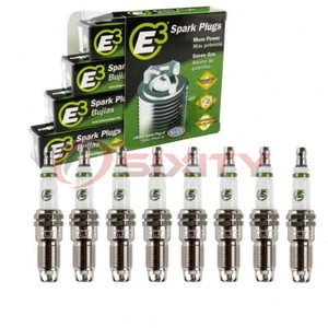 8 pc E3 Spark Plugs for 2000-2014 Chevrolet Tahoe 4.8L 5.3L 6.0L 6.2L V8 ph - Picture 1 of 5
