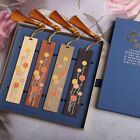 Chinesischer Stil Ebenholz Paginierung zeichen Buch-Clip Holz Lesezeichen