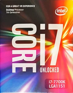 Desktop CPU Intel ↯ Kaby Lake ↯ i7-7700K Unlocked LGA1151 ➽ DELIDDING | Box ✔ - Bild 1 von 1