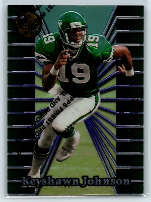Keyshawn Johnson 1997  Stadium Club Members Only 55 With Coating  FIN, RC #51 - Image 1 of 2