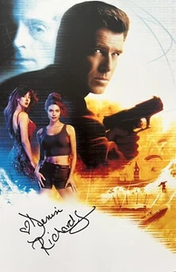 Denise Richard’s Signed The World Is Not Enough 12x18 Mini Poster 007 - Picture 1 of 3