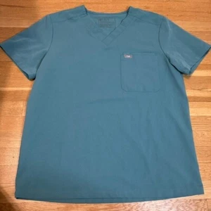 Figs Catarina Scub Top Blue Green Medium - Picture 1 of 7