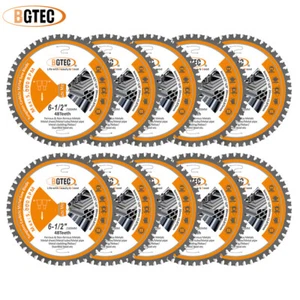 10pc TCT Cutting Disc Metal Wood 165mm Carbide Saw Blade table saw Aluminium - Picture 1 of 7
