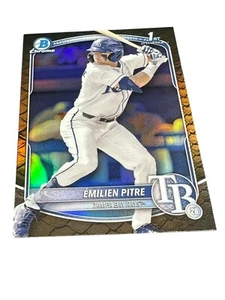 2025 Bowman Chrome Prospects rifrattore rettiliano #BCP-83 Emilien Pitre - Foto 1 di 2
