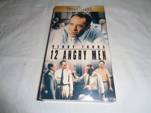 12 Angry Men VHS 1990 Vintage Classics Henry Fonda - New & Sealed! - Picture 1 of 2