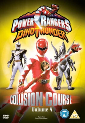 Power Rangers Dino Thunder: Collision Course DVD (2005) Jason David Frank cert - Image 1 of 2
