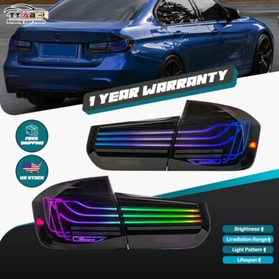 RGB LED Tail Light For 2013-2018 BMW 3-Series 318i 320i 328i 330e 330i 335i 325i - Image 1 of 4