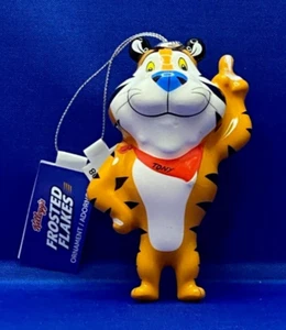 Kellogg's Frosted Flakes Tony la Tigre 2022 Decorazione Natalizia Decoupage - Nuovo - Foto 1 di 4