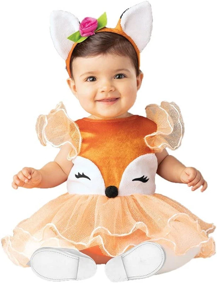 InCharacter Baby Fox Tutu Infant Costume Medium 12-18M - Image 1 of 1