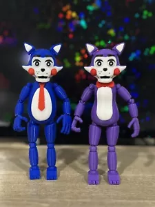 FNAC 2 Pack Combo! Articulating Figures FNAF Five Nights At Freddy’s - Picture 1 of 3