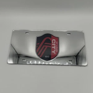 St. Louis City SC Soccer License Plate Car Tag Mirrored - Brand new - Picture 1 of 4