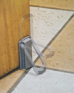 12- Pak SAFETY RELEASE FLIP DOWN DOORSTOPS FREE SHIPPING - Picture 1 of 6