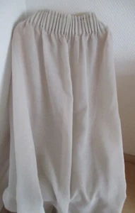 JAB ANSTOETZ 2 Gardinen-Vorhänge helles grau/beige 1,20 cm breit 2,95 m lang NEU - Bild 1 von 18