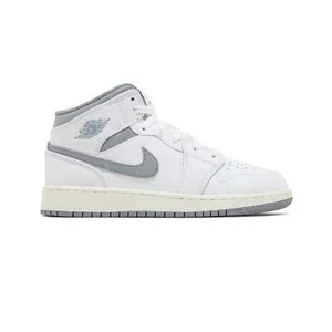 Air Jordan 1 Mid 'Neutral Grey' GS (2022) - Picture 1 of 8
