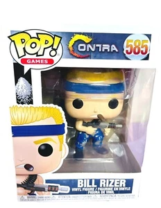 NIB Funko Pop Games Contra Bill Rizer #585 Vinyl Figure - Picture 1 of 8
