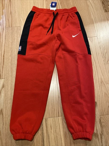 Nike NBA Chicago Bulls Courtside Men's Fleece Pants Cotton Blend NBA 75 M DC0899 Cover
