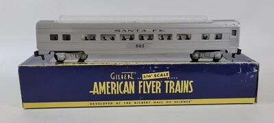 S-Gauge Lionel American Flyer 6-49958 Santa Fe Full Vista Dome -NIB - Image 1 of 4