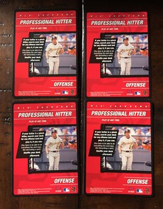 2000 MLB Showdown Pennant Run Strategy - Professional Hitter #S7 Set of 4