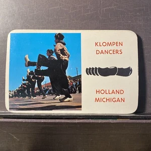 FESTIVAL POSTCARD '"Klompen Dancers" Tulip Time Holland MI c. 1967 posted chrome - Picture 1 of 3