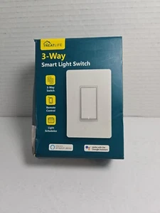 Treatlife SS01 - Smart WiFi Lichtschalter - Weiß - Funktioniert mit Alexa & Google Home - Bild 1 von 3